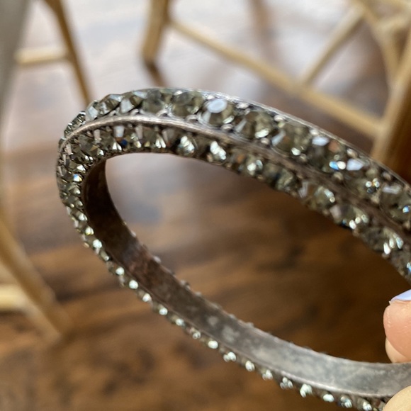 Lanvin Swarovski Crystal bangle bracelet - Picture 4 of 7